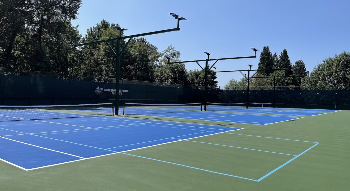 Tennis courts at North Shore Winter Club