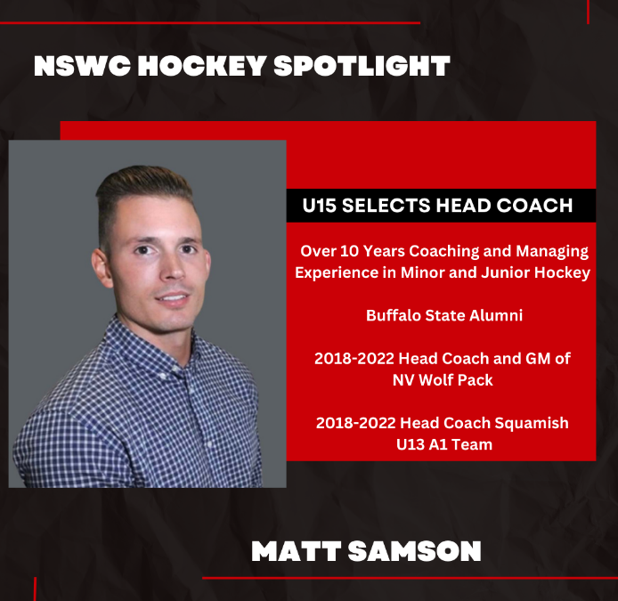 U15 Selects Head Coach Hired – Matt Samson